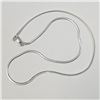 Image 2 : Silver Necklace (~length 15 inches) (~weight 5g), Made in Canada, Suggested Retail Value $120