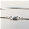 Image 3 : Silver Necklace (~length 15 inches) (~weight 5g), Made in Canada, Suggested Retail Value $120