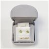Image 5 : 10K Yellow Gold Peridot Earrings, Made in Canada, Suggested Retail Value $160