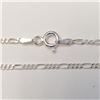 Image 3 : Silver Necklace (~length 30 inches) (~weight 5g), Made in Canada, Suggested Retail Value $120