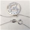 Image 3 : Silver Necklace (~length 18 inches), Made in Canada, Suggested Retail Value $160