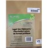 Image 2 : Lot of 5 Westcott Legal Size Clip Boards - New in Wrapper