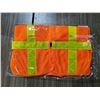 Image 4 : NEW Uline Adjustable Hi Vis Safety Vest Size S-XL