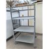 Image 3 : Assorted 3 Tier Partially Enclosed Industrial Rolling Rack 1 per lot