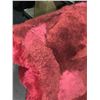 Image 2 : 100% Pure Sheep Skin Super Fluffy Seat Cover Red Lot of 1