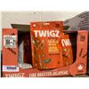 Image 1 : Twigz Fire Roasted jalapenos Pretzels CASE LOT 8