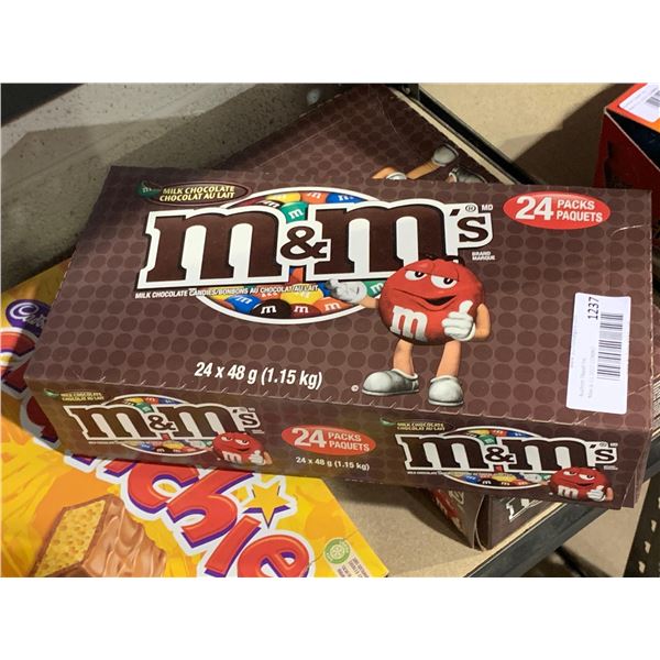 M&M Original Snacks CASE LOT 24x48g