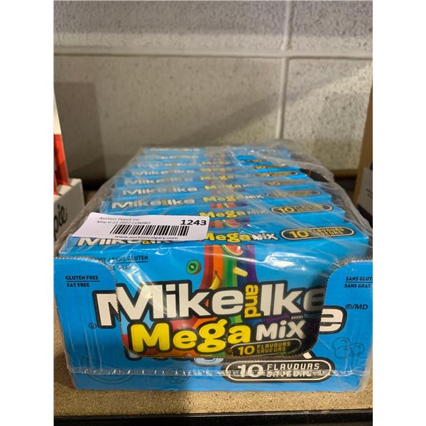 Mike & Ike Mega Mix CASE LOT 9 boxes