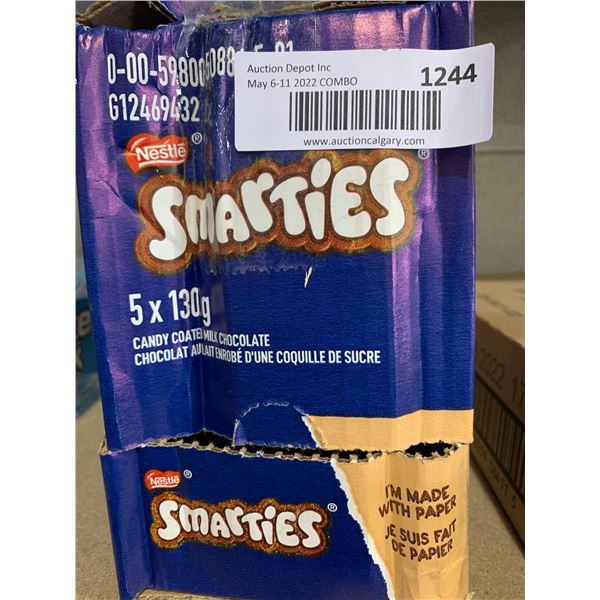 Smarties Chocolate Candies CASE LOT 5X139g