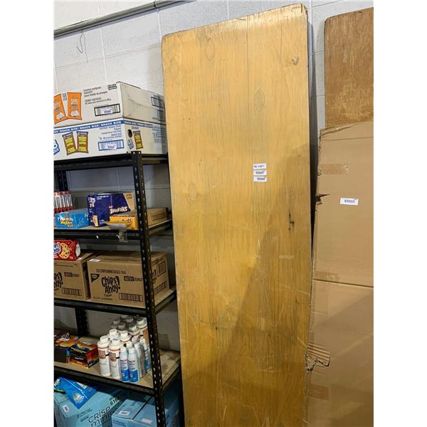 Wooden Folding Buffet Table 96"x30"