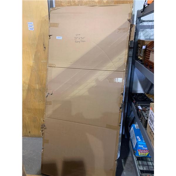 NEW Uline Plastic Folding Table 72"X30"