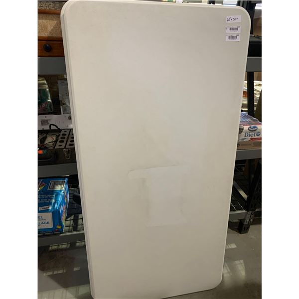 Uline Plastic Folding Table 60"X30"