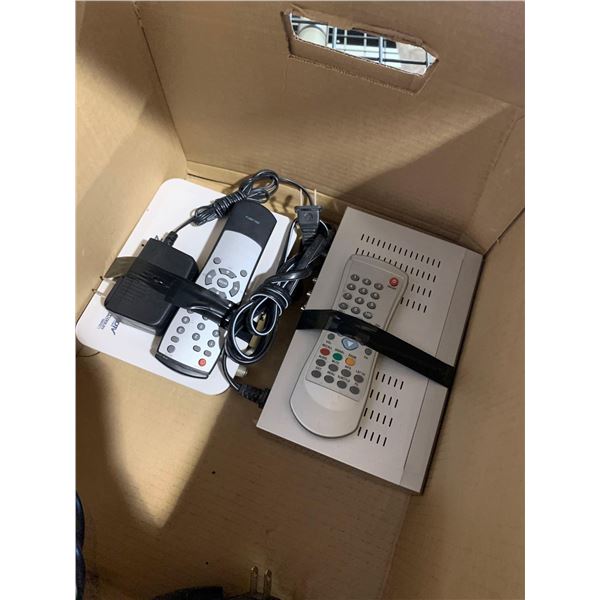 Vintage Television Reciever set with Exterior Antenna