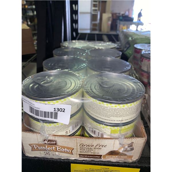 Merrick Purrfect Bistro 24 Pack Grain Free Wet Cat food with Chicken  24x156g