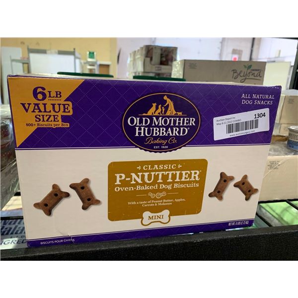 Old Mother Hubbard Classic Peanut Butter Dog Biscuits - Mini 6Lbs