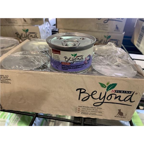 Purina Beyond Turkey Sweet Potato and Spinach Recipe Wet Cat food 12X 85g