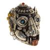 Image 2 : Tibetan Ritual Nickel Adorned Monkey Skull (ANT-500)