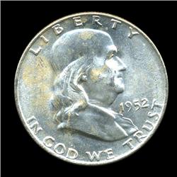 1952D FBL Uncirculated Franklin Half Coin (COI-927)