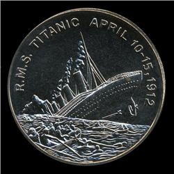 2002 Somaliland $5 Titanic Coin Uncirc (COI-1004)