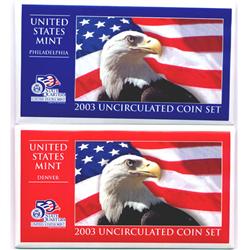 2003 US Coin Original Mint Set GEM Potential (COI-2303)