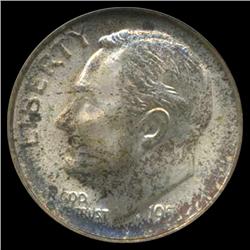 1947S Roosevelt Dime NGC Graded Gem+ (COI-3785)