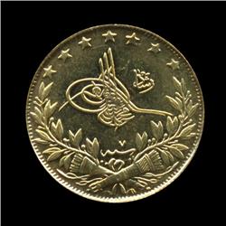 1915 Turkey 100 Kurush Gold Coin INVEST (COI-032)