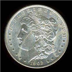 1902 Morgan Silver Dollar Choice Unc (COI-3852)
