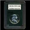 Image 3 : 1962 Franklin Half Dollar Proof Super GEM Graded (COI-3880)