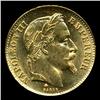 1870A France Napoleon Gold 20 Franc Choice Unc (COI-703)
