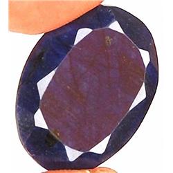 42 Cts Rare Huge Stunning Royal Blue Natural Sapphire RETAIL $3500 (GEM-2770)