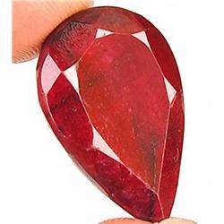 48 Cts Rare Huge Pigeon Blood Red Natural African Ruby RETAIL $3000 (GEM-2782)