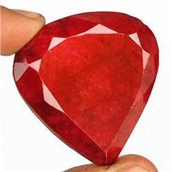 255 Cts Museum Grade Huge Pigeon Blood Red Natural Ruby RETAIL $13000 (GEM-2788)