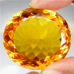 2.57ct. Oval Natural Citrine Gem 8x10mm RETAIL $425 (GEM-5306)
