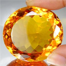 2.32ct. Oval Natural Citrine Gem 8x10mm RETAIL $375 (GEM-5308)