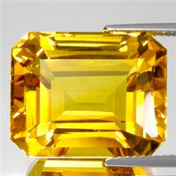 2.35ct. Octogon Natural Citrine Gem 7x9mm RETAIL $375 (GEM-5415)