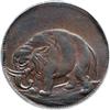 Image 1 : (1672) London Elephant Halfpenny on Tk Planchet Br-186