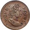 Image 1 : 1760 Voce Populi Halfpenny Nelson-4 Rarity-3 NGC MS61