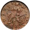 Image 2 : 1760 Voce Populi Halfpenny Nelson-4 Rarity-3 NGC MS61
