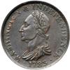 Image 1 : 1783 Washington Draped Bust Cent without Button BR-1190