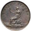 Image 2 : 1783 Washington Draped Bust Cent without Button BR-1190