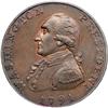Image 1 : 1791 Washington Cent with Large Eagle Reverse BR-1206