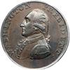 Image 1 : 1791 Washington Cent with Small Eagle Reverse BR-1217