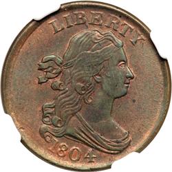 1804 C-13 R1 NGC graded MS64 Red & Brown.