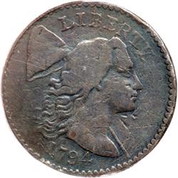 1794 S-48 Starred Reverse R5 PCGS graded VG8.