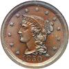 Image 1 : 1850 N-15 R2 NGC graded MS63 Brown.
