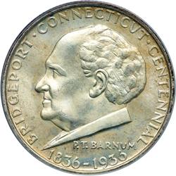 1936 Bridgeport 50C PCGS MS67