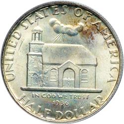 1936 Delaware 50C PCGS MS66