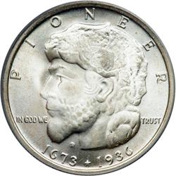 1936 Elgin 50C PCGS MS67