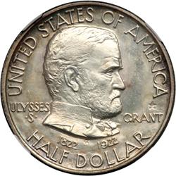 1922 Grant 50C, With Star NGC MS65