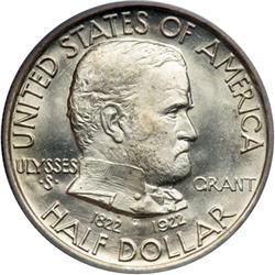 1922 Grant 50C, No Star PCGS MS66